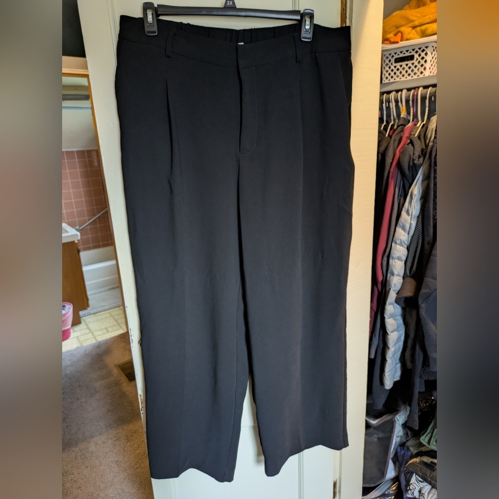 A New Day Black 17 Regular Dress Pants